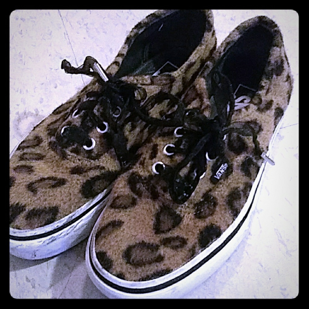 Cheetah Vans shoes